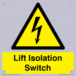 Lift Isolation Switch